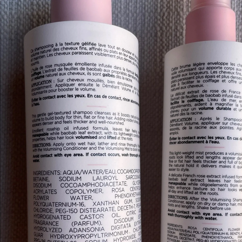 Christophe Robin Volumizing Shampoo and Leave-In Mist Set